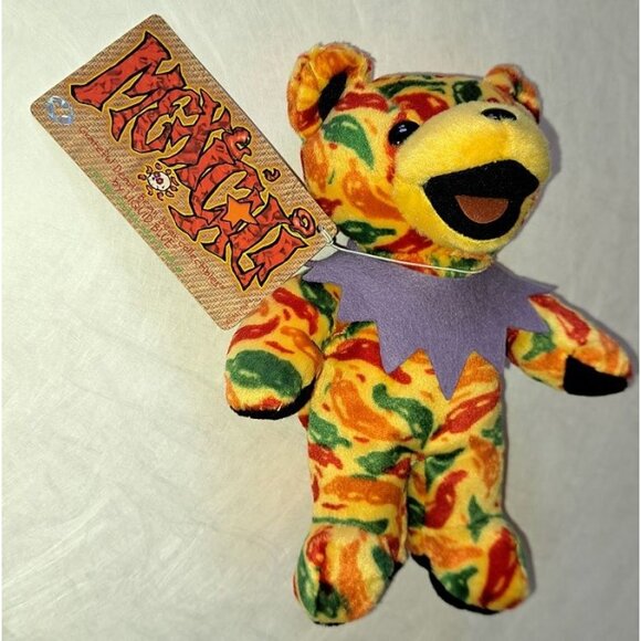 Mexicali Bear Grateful Dead Bean Beanie Chili Pepper Limited Edition Plush Doll - Picture 2 of 4